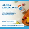thumbnail image 6 of Doctor's Best Alpha-Lipoic Acid 600, Supports Antioxidant Function & Glycemic Balance, 600mg, 180 Veggie Caps, 6 of 9