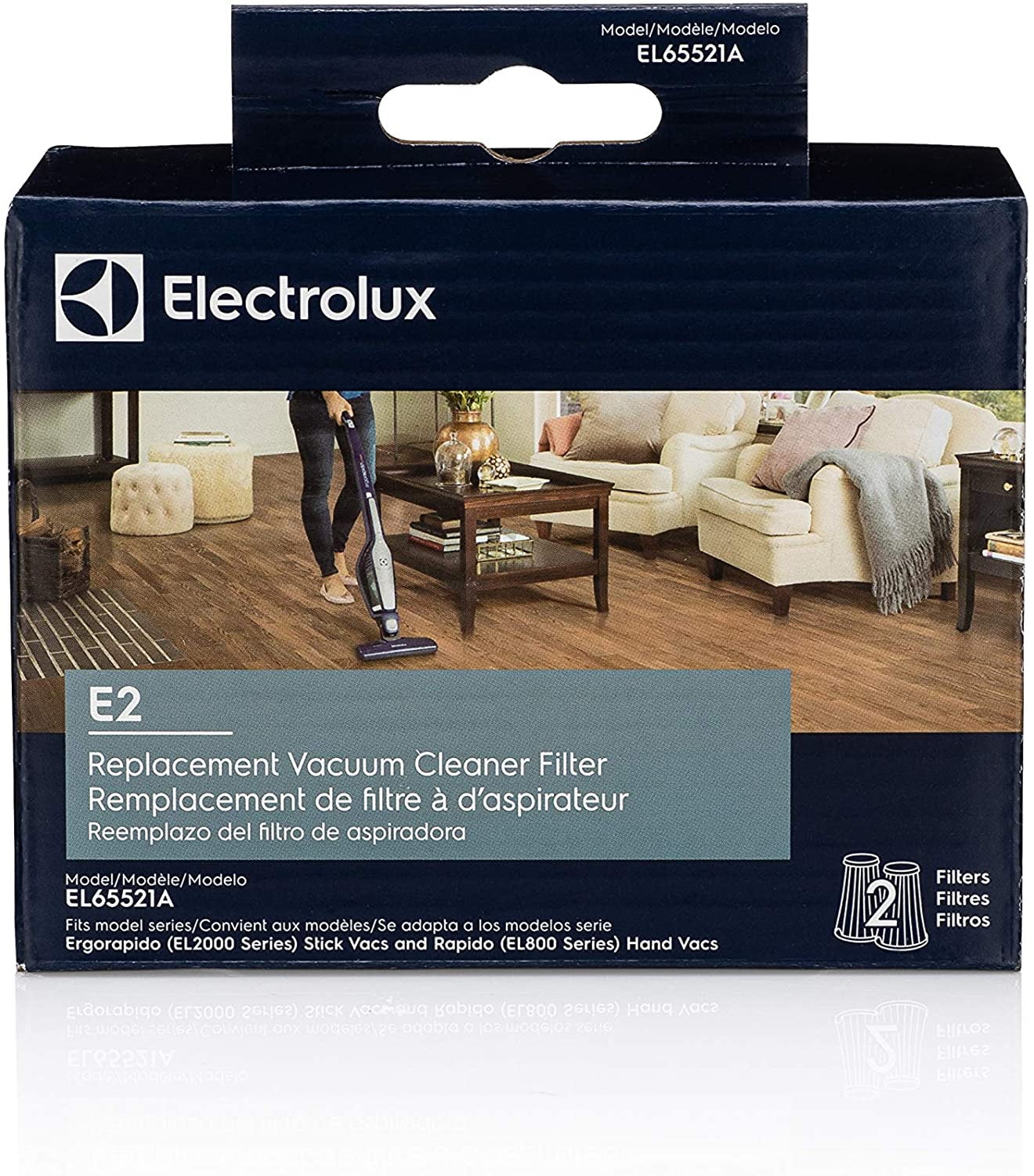 Electrolux Style EL65521A E2 Vacuum Filter, 2 Piece Walmart Canada