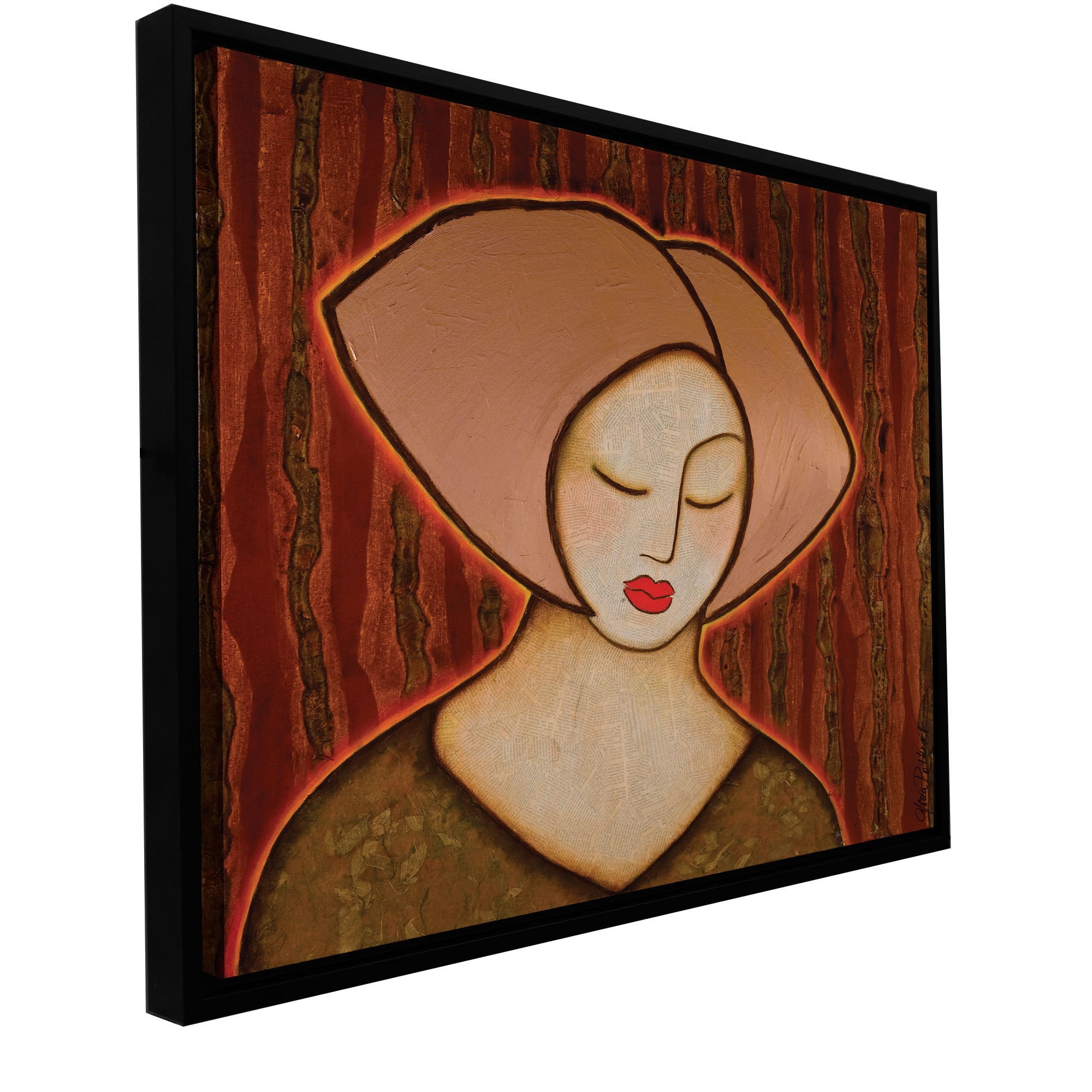 Gloria Rothrock "Retreat Into Silence" Floater-Framed Gallery-Wrapped Canvas
