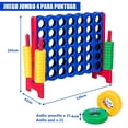 thumbnail image 4 of 4 en Raya Gigante para Niños y Adultos Juego de Interior y Exterior Rojo 120 x 42 x 104 cm, 4 of 10