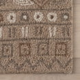 thumbnail image 4 of Rugs USA x Padma Lakshmi Ooti Geometric Block Wool Rug, 7' 6" x 9' 6", Ooti Taupe, 4 of 7