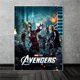 thumbnail image 1 of Marvel Movie-carteles de los vengadores, pinturas en lienzo en la pared, arte del Capitán América, Iron Man, Infinity War, imágenes decorativas, 1 of 4