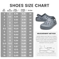 thumbnail image 2 of YHOON Unisex Garden Clogs Shoes Arch Support Soft Slip-on Sandals for Women and Men Grey Size 10 Women/9 Men, 2 of 7