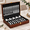 Black Walnut 1 layer, variant on Solid Walnutware Storbox Chest Case For Flatware
