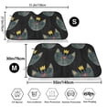 thumbnail image 2 of Goofa Faces Of The Cat Printed Car Windshield Sunshade,Foldable Reflective Sun Visor,UV Protection Heat Blocker Sunshade,Car Cooling Accessory-Medium, 2 of 7