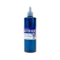 Horizon Group USA Royal Blue Glitter Glue, 8 Oz.