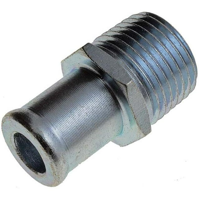 56356 Heater Hose Connectors - 0.625 In. Hose x 0.5 In. Npt x 1.5 In. Long Nipple