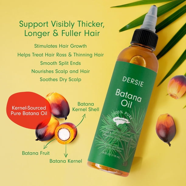 Dr. Sebi Raw Batana Oil from Honduras,Unrefined, Organic and Natural Ingredients