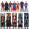 thumbnail image 2 of Figuras de acción de Harley Quinn, muñecos de Anime de Batman, Joker, Nightwing, Colección Robin, regalos de cumpleaños para niños y niñas, 30CM Fivean unisex, 2 of 2