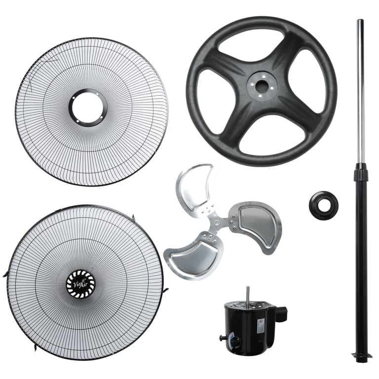 Vie Air 18-Inch High Velocity Pedestal Fan, 3-Speed photo 7