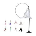 thumbnail image 4 of BELOVING Cat Teaser Toy Flexible Exerciser Handheld Teaser Toy for Prowl Jump White, 4 of 10