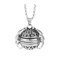 thumbnail image 1 of Youkk 2 Pcs Pendentif Photo Rond pour Femmes Pendentif Ailes d'Ange Collier pour Cadeau Commémoratif Décoration de Bijoux, 1 of 9