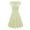 Beige, variant on IROINNID Formal Dress for Women Wedding Guest Homecoming Party Trendy Summer Color Short Sleeve V-Neck Loose Dress,Beige
