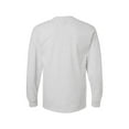 thumbnail image 5 of Gildan - Long Sleeve T-Shirt Made with 6 Oz./yd² (Us) 100% Cotton | 6 Pack Ash Color Tee - L Size, 5 of 6