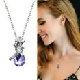 thumbnail image 2 of Colgante de aleación 's Gota Adorno Joyería Collar Mujeres Collares Colgantes, 2 of 4