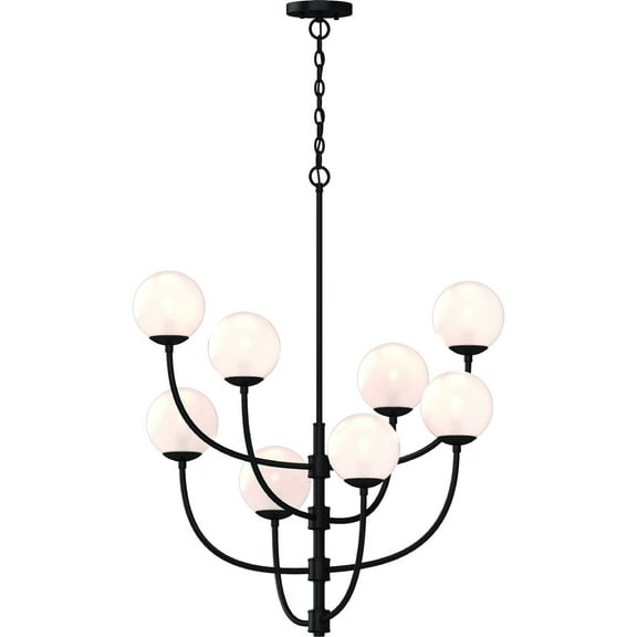 Volume Lighting Lawrence 8-Light Indoor Foundry Bronze Chandelier