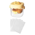 thumbnail image 2 of Colador de yogur griego, utensilio de cocina para preparar alimentos, máquina para hacer yogur griego espeso Amarillo, 2 of 9