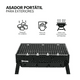 thumbnail image 4 of Asador Parrilla Bloosom  Carbón Grill Cocina Bbq Portátil Cocina Negro, 4 of 5