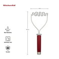 thumbnail image 3 of KitchenAid Gourmet Stainless Steel Wire Masher, 10.24-Inch, Empire Red Matte Red, 3 of 5