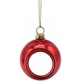 thumbnail image 2 of Fiudx Adorno para Árbol de Navidad, Diseño Irrompible, Bolas de Colores Brillantes, Accesorio de Decoración Navideña, Multiusos para El Hogar o La Oficina, Tamaño de 6 Cm, Fácil de Colgar, Rojo, Dora, 2 of 7