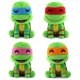 thumbnail image 2 of Figuras de acción de Tortugas Ninja Mutantes adolescentes, muñecos de peluche de Anime, Leo, Raph, Mike, Don, juguete para bebé, regalos de cumpleaños y Navidad para niños Fivean unisex, 2 of 2