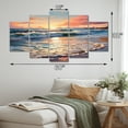 thumbnail image 4 of Designart "Beach Sandy Charm II" Nautical & Beach Art Living Room Set, 4 of 5