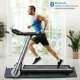 thumbnail image 3 of Superfit Folding Electric Treadmill Jogging Machine Bluetooth 10 Preset Programs, 3 of 10