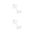 thumbnail image 1 of Qarigey 12'' Metal Wigs Holder Stand Caps Display Holder Hanger Hats Rack Type1 NO1, 1 of 1