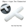 BTOER Tee Connector T-Hose Fittings Plastic Material Reducer Joint T ...