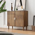thumbnail image 6 of Algherohein Sideboards and Buffets Kitchen Cabinets,Modern Buffet Cabinet with Storage Shelf, 6 of 7