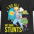 thumbnail image 3 of Toy Story 4 - I Do My Own Stunts Bo - Toddler & Youth Girls Short Sleeve Graphic T-Shirt, 3 of 5