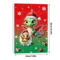 thumbnail image 2 of 2025 Home Holiday Advent Calendar Set with 2D Funny Animal Commemorative Collectible for Festive Countdown Celebration, 2 of 6