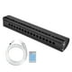 thumbnail image 3 of Lámpara de techo de fibra óptica LED RGB con control remoto, 16 modos para decoración de KTV, enchufe estadounidense de 100-240 V, lámpara óptica estrellada, 3 of 8