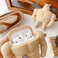 thumbnail image 3 of 3D Cute Muscle Doge Wireless Earphone Case for Apple Air Pods 2 1 3 Funny Cartoon Headset Cover for Airpods Pro Headphones Funda (f,for airpods 1 2), 3 of 7