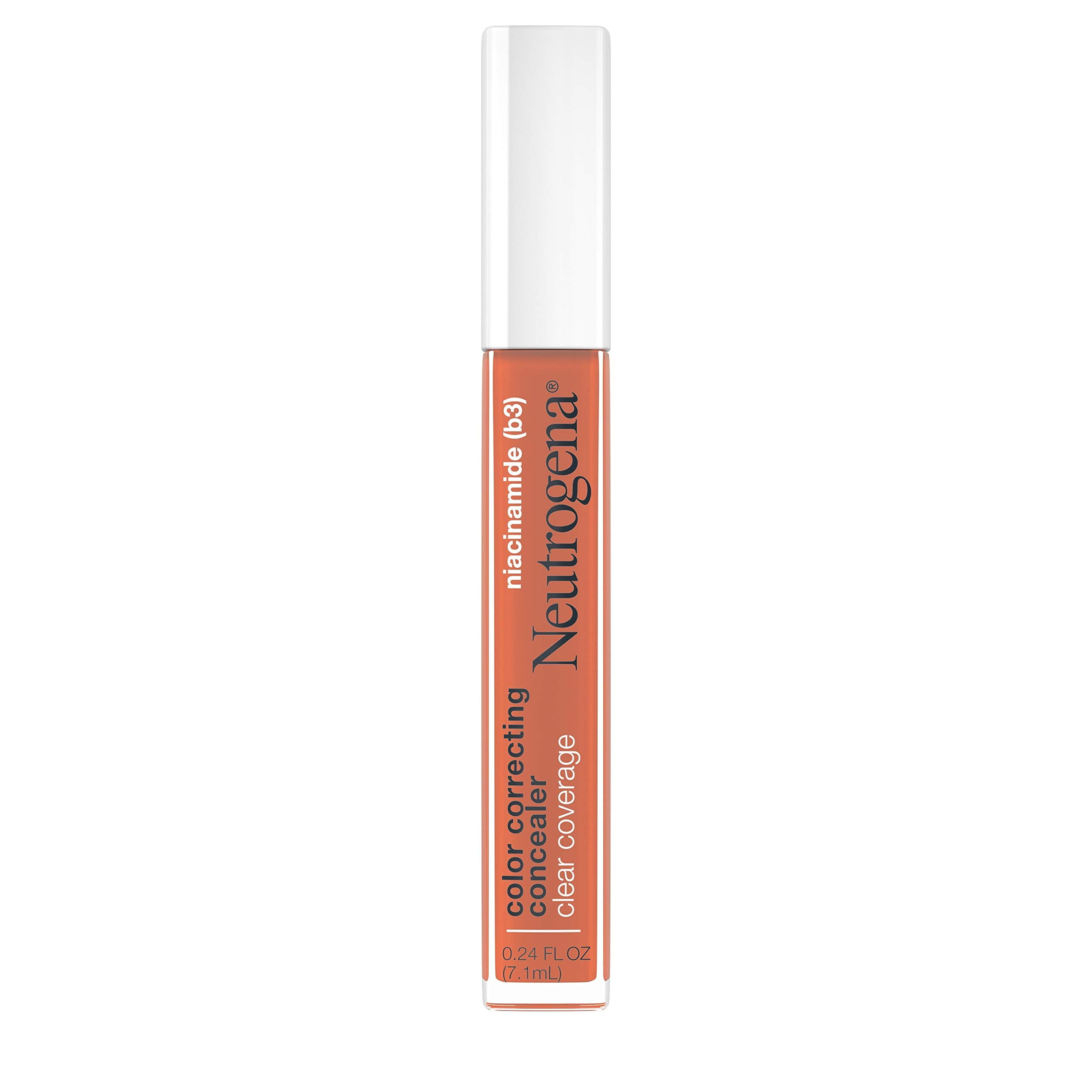 Neutrogena Clear Coverage Color Correcting Concealer — Deep Peach 0.24 fl oz product package