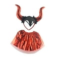thumbnail image 3 of Halloween Devil Ensemble de Costume Jeu Imaginatif Déguisement Devil Serre-Tête Rouge, 3 of 10