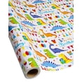 thumbnail image 1 of Rollo de papel de regalo RayOfSun Dinosaurs Happy Birthday, 1 of 7