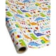 thumbnail image 1 of Rollo de papel de regalo RayOfSun Dinosaurs Happy Birthday, 1 of 7