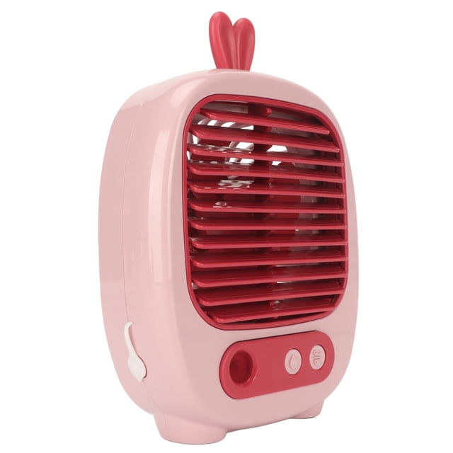 Pequeño Ventilador De Escritorio, Ventilador De Refrigeración USB Estilo Conejito Para Viajes