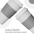 thumbnail image 4 of Copco Acadia 16 oz Travel Mug - Insulated Reusable Coffee Tumbler with Double-Walled Plastic, Leak-Proof Lid, BPA-Free - Portable Mug for Hot & Cold Drinks, Cup Holder Friendly (Damask), 4 of 7
