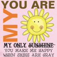 thumbnail image 2 of CafePress - You Are My Sunshine Infant Bodysuit - Baby Light Bodysuit, Size Newborn - 24 Months, 2 of 4