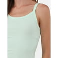 thumbnail image 5 of No Boundaries Ribbed Cami Top, 1 or 5-Pack, Women's, 5 of 5