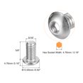 thumbnail image 2 of 5/16-18x5/8" Button Head Socket Cap Screws, 10 Pack 304 Stainless Steel Screws, 2 of 5