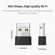 thumbnail image 2 of Mini USB Wifi Adaptador Ordenador Portátil Interfaz USB Tarjeta de red 2.4G 5G 650Mbps Wifi Dongle Inevent EL4485-00B, 2 of 7