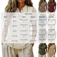 thumbnail image 4 of TGSLY Women's Henley Shirts Half Lightweight Button Down Solid Color Golf Tee Tops Dressy Short Sleeve Blouses with Contrast Stitch Trim XXL, 4 of 7