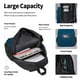 thumbnail image 4 of Easygdp Dark Blue Mochila para Niños y Niñas con Set de Caja de Almuerzo y Estuche para Lápices 3 en 1, Mochila Escolar Estampada para Adolescentes, 4 of 7