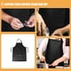 thumbnail image 3 of WHAMVOX Delantal De Cocina Impermeable Negro En PU Resistente Y Reutilizable Para Uso Doméstico, 3 of 8