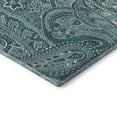 thumbnail image 4 of Addison Rugs Mayfield Washable Traditional Paisley Teal Rectangle Rug, 2'6" x 3'10", 4 of 6