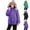 Purple, variant on Girls Down Coats Kids Winter Fleece Snowboarding Jackets with Detachable Hood Size 3T-12, Purple
