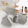 thumbnail image 6 of Holzlrgus Plaza Taupe Hand Towels - High Absorbency, Plush Bathroom Linens, 100% Long Staple Cotton, Set of 2, Enhance Your Bath Space Elegance, 6 of 7